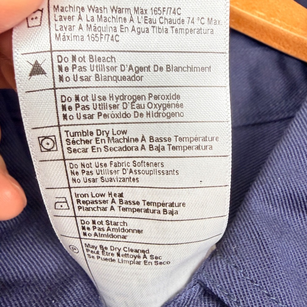 Carhartt FR Flame Resistant Shirt Mens 2XL Blue TW0160-FRM ASTM F1506 NFPA 2112 - Picture 5 of 10